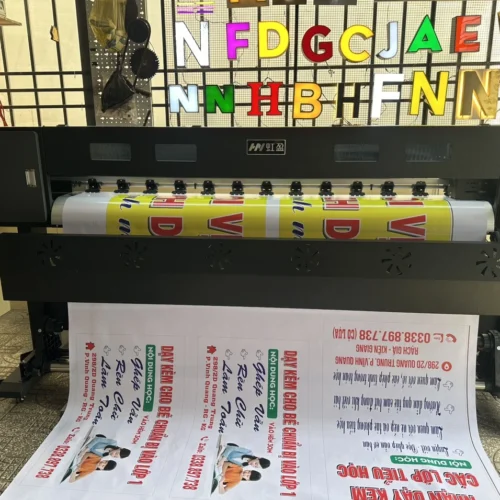 Máy in khổ lớn giá rẻ chất lượng hongying 1m8