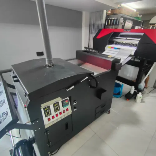 Máy in Pet chuyển nhiệt HongYing khổ 60cm - Đầu phun Epson i3200x2 4 may in pet chuyen nhiet kho 60cm dau phun epson i3200 x 4 dau 2