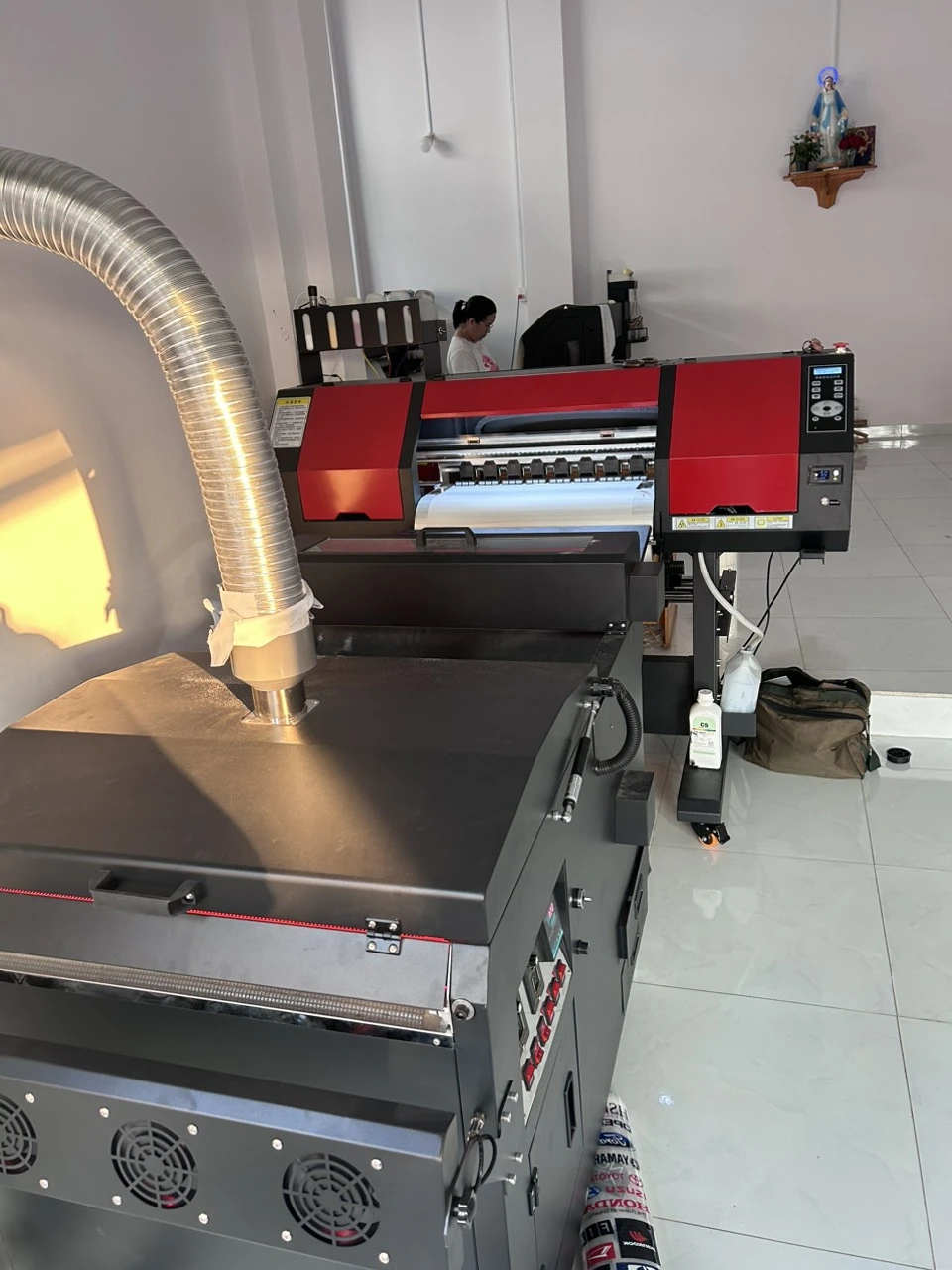 ban giao may in pet chuyen nhiet kho 60 tai cu chi