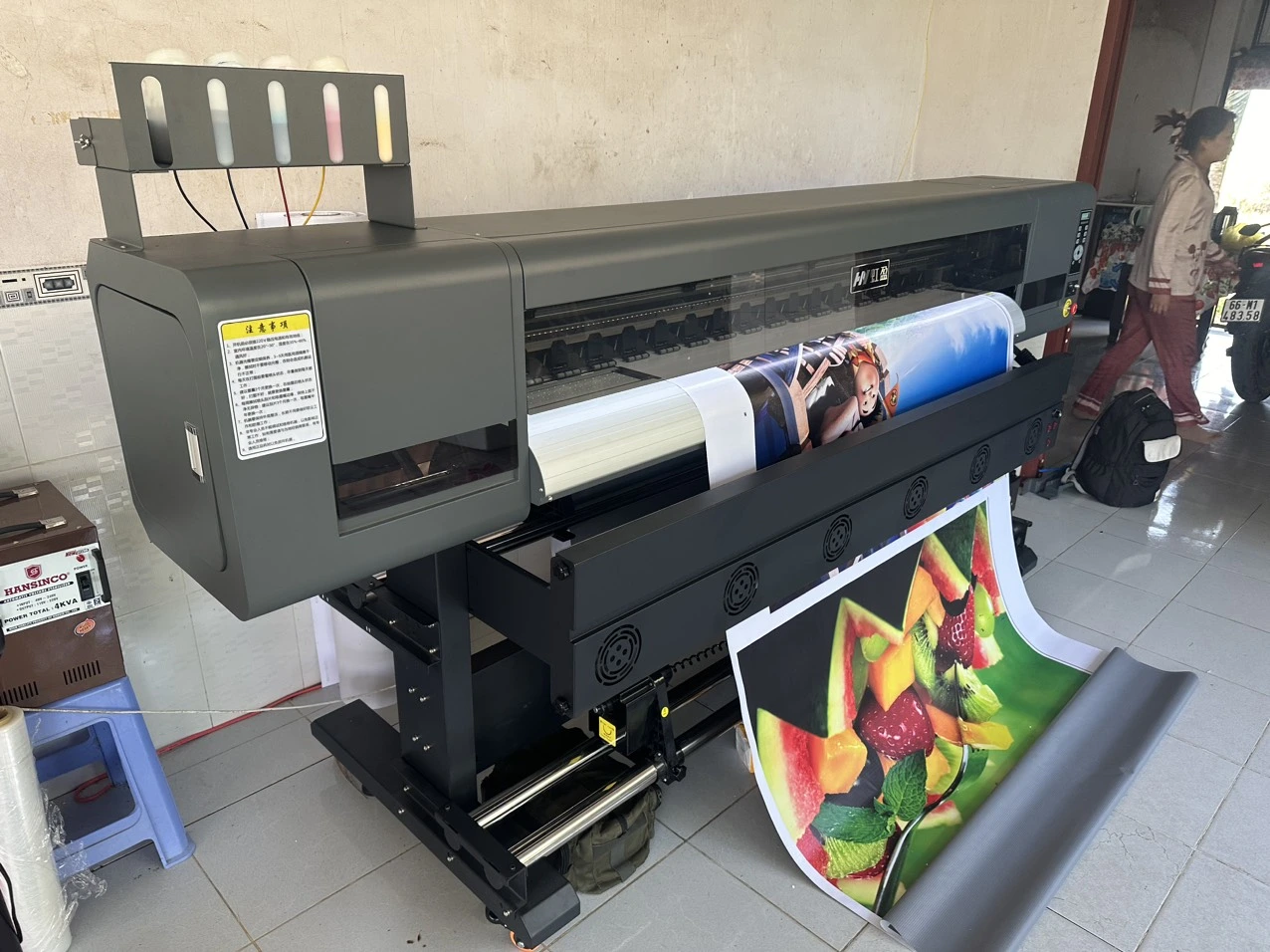 Bàn giao máy bạt HongYing 1m8 body 2024 tại Đồng Tháp 3 z5260122710685 bf69a4a4915733c71f025a196fbc014e