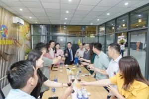 may in quang cao hop tac cung nha may in 3 mien