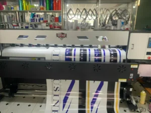 Ban giao may in quang cao kho hongying 1m8 ve ba ria 3