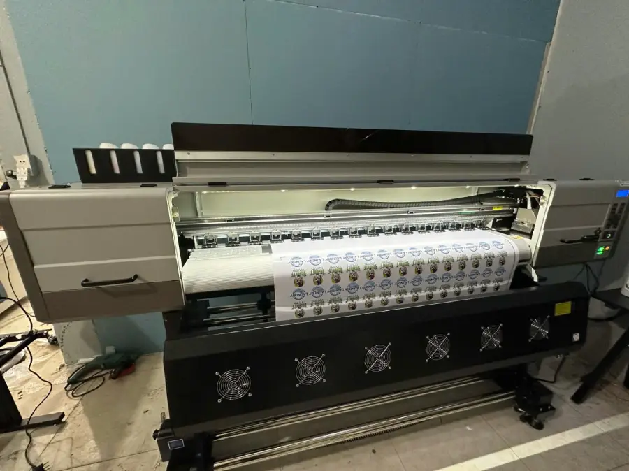 Bàn giao máy in decal, pp witcolor 1m7 tại TP.HCM 3 ban giao may in pp witcolor 5