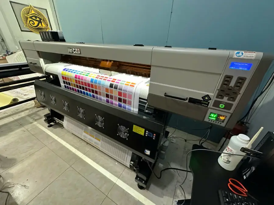 Bàn giao máy in decal, pp witcolor 1m7 tại TP.HCM 4 ban giao may in pp witcolor 6