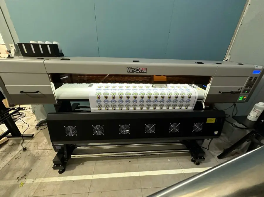 Bàn giao máy in decal, pp witcolor 1m7 tại TP.HCM 5 ban giao may in pp witcolor 8